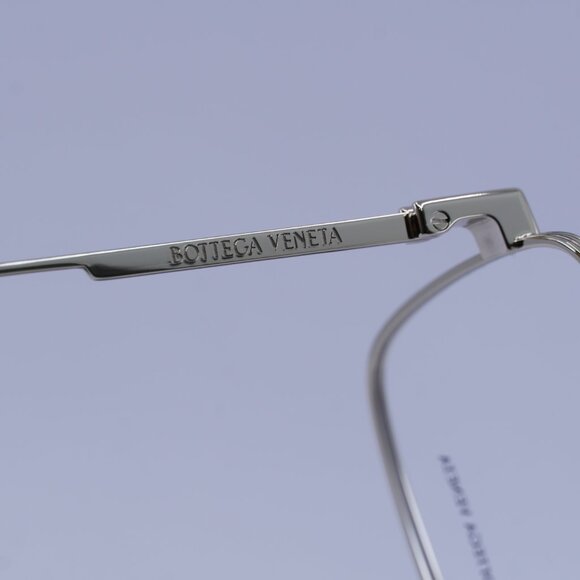 Bottega Veneta BV1049O 002 Eyeglasses Gold 56mm Square Frame - Picture 6 of 11